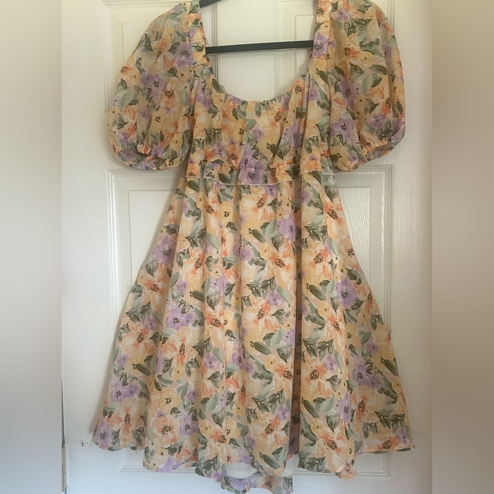 Lush mini dress